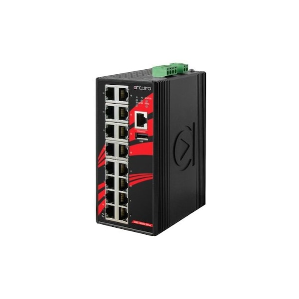 16-Port Industrial Gigabit Light Layer 3 Managed Ethernet Switch